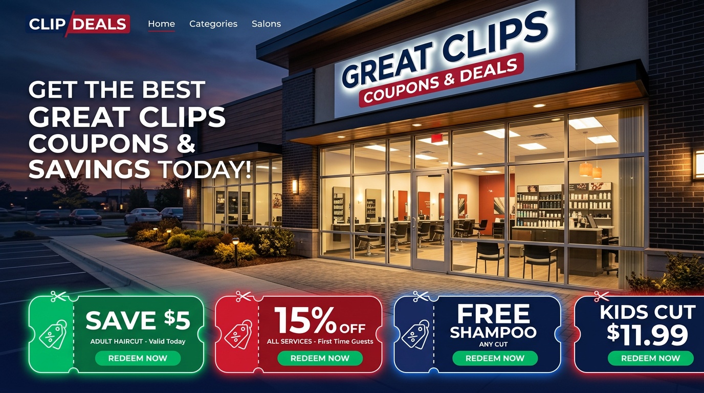 Great Clips storefront and haircut coupon savings
